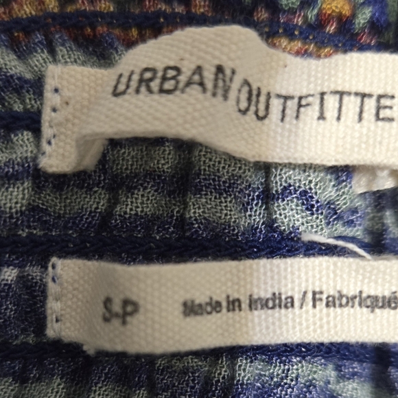 Urban Outfitters Striped Strapless Smocked Jumpsuit with Ankle Ties - Picture 8 of 10